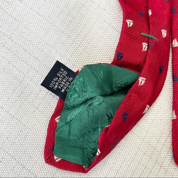 Tommy Hilfiger 100% Silk Men’s Tie. - Picture 4 of 7